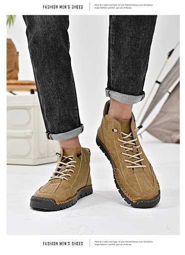 Title 11, Chaussures en cuir pour hommes, décontractées, ...