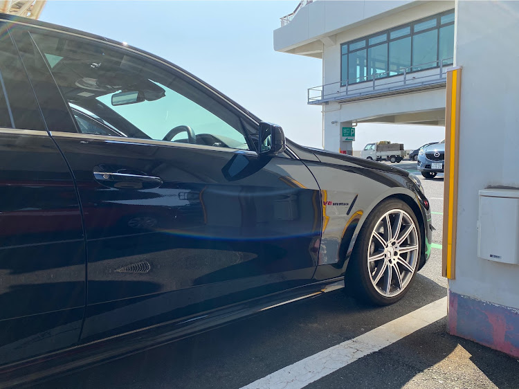 Eクラス セダンの自粛ドライブ・うみほたるのラーメン🍜沁みたぁ・メルセデスAMG・e63・熱中症に気をつけて!!に関するカスタム事例の投稿画像2枚目