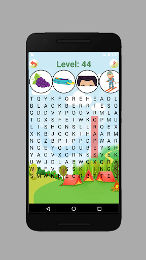 Screenshot Picture Word Search Game