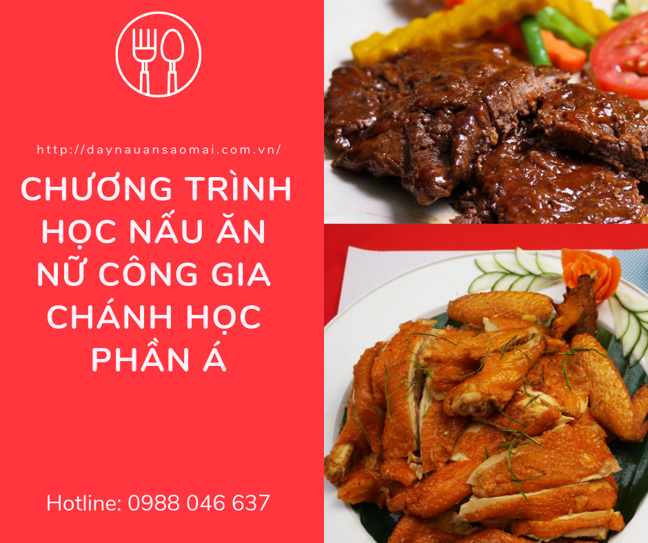 Chương trình học nấu ăn nữ công gia chánh - Cơm gia đình