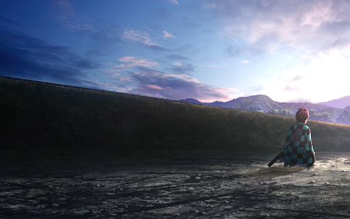 Demon Slayer theme screenshot 1
