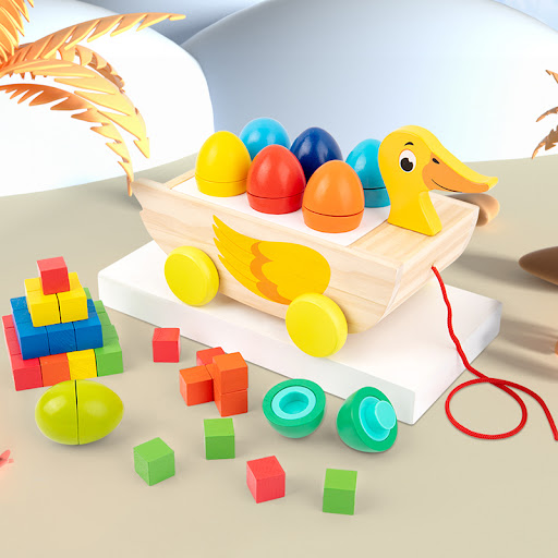 Title 6, Early Childhood Toys Shape Matching Educational...