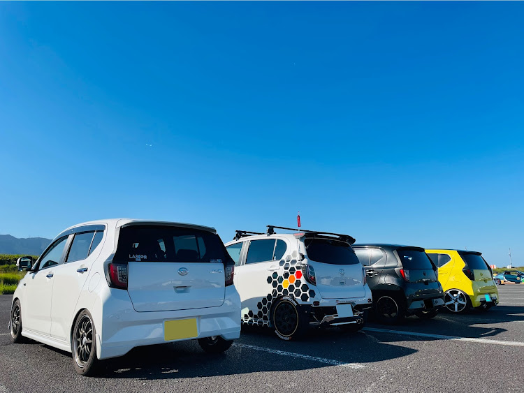 ミライースのL275MT 11月3日木曽三川公園・久々にお会いしました・車好きはいい人ばかり・会場の皆様ありがとうございましたに関するカスタム事例の投稿画像10枚目