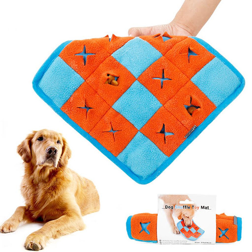 Title 8, Square dog sniffing toy with sound training dev...