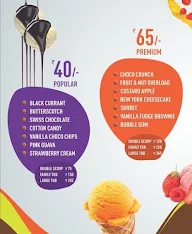 Gelato Italiano menu 1