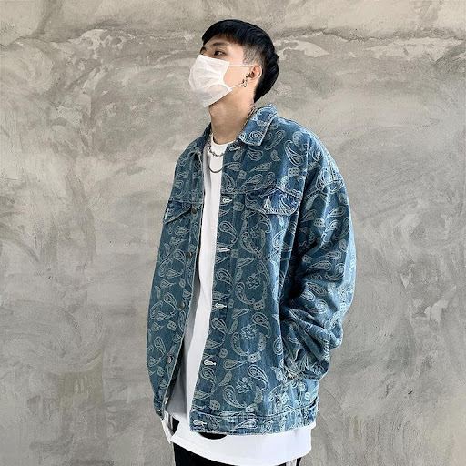Title 4, Loose denim jacket for men and women, a versati...