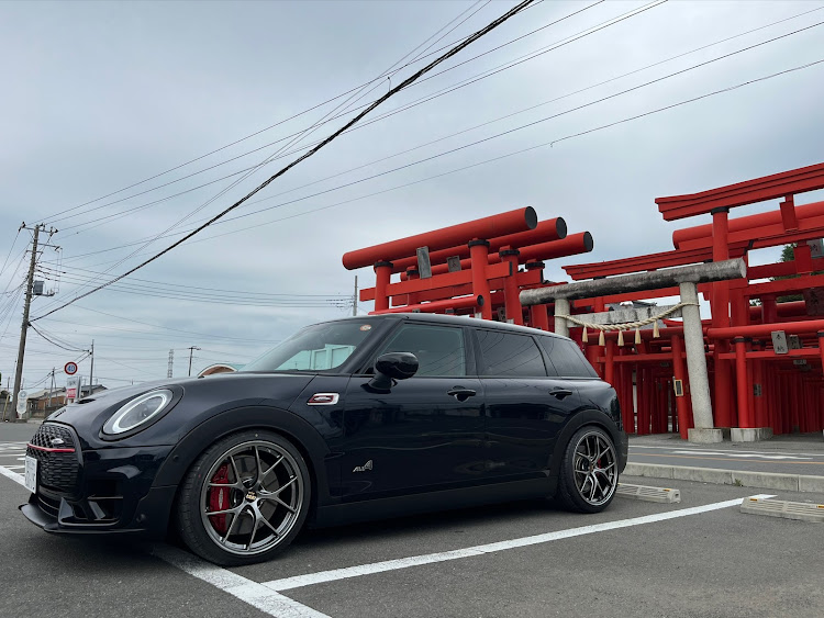 ミニ クラブマンの小泉稲荷神社⛩・BBS・RI-D・BBS RI-D・熱中症に注意に関するカスタム事例の投稿画像3枚目