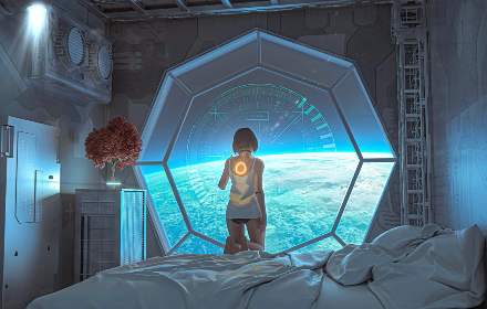 DevGood's Futuristic Spaceship Room small promo image