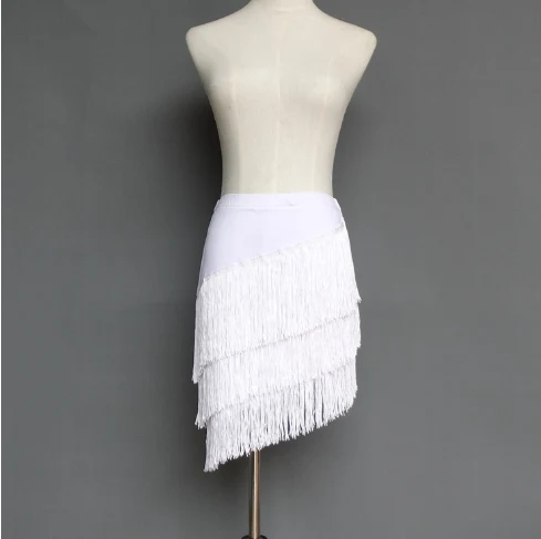 Damen Latin Dance Tassel Rock Kurzer Rock für Erwachsene Ideal für Salsa, Ballroom und mehr. Dein perfekter Tanzbegleiter.