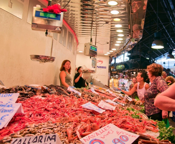 La boqueria de Barcelona di danger