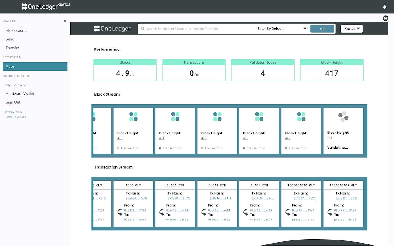 OneWallet Kratos Mainnet Preview image 6