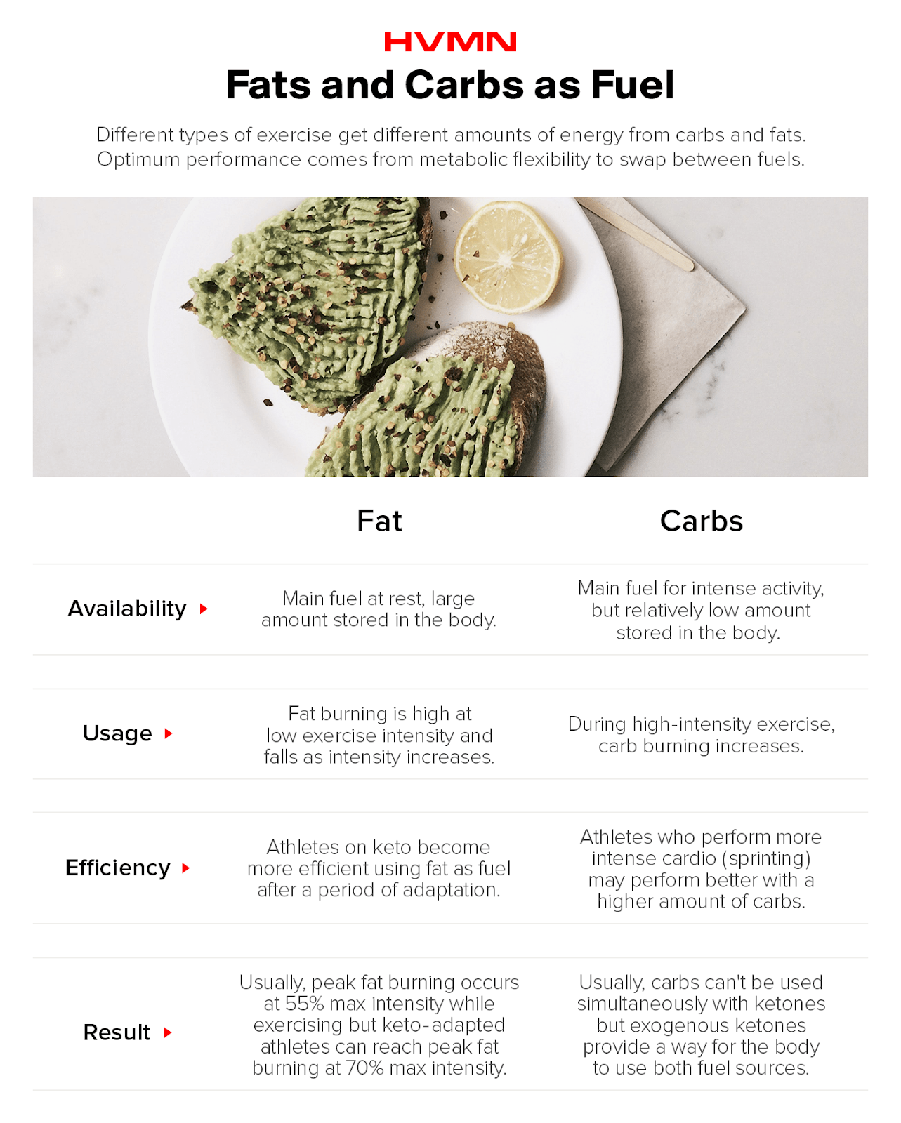 Keto Diet - Fats and Carbs as Fuel - HVMN