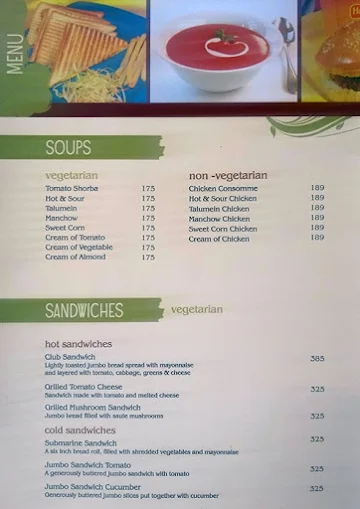 Hot Millions Salad Bar menu 