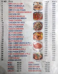 Punjabi Vaishno Dhaba menu 2