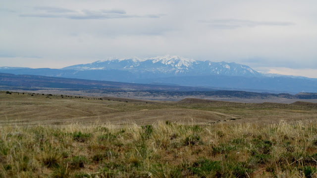 The La Sals from a different angle