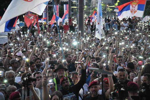Protesting Students Declare Serbian Authorities Illegitimate