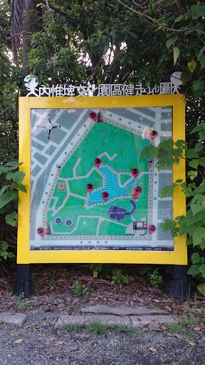 內惟埤文化園區健走地圖