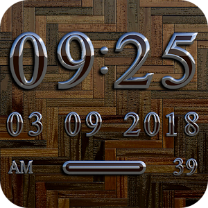 PARIS Digital Clock Widget