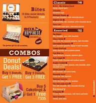 Mad Over Donuts menu 1