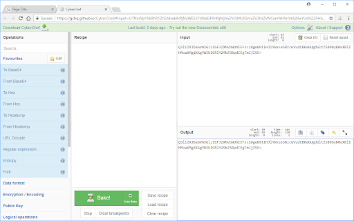 Open in CyberChef