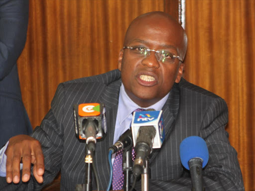 Incoming Equity Bank Kenya MD Polycarp Igathe during a past event in Nairobi, August 2014. /FILE