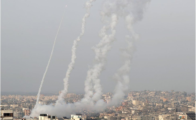 Rockets were launched towards Jerusalem from Gaza on Monday