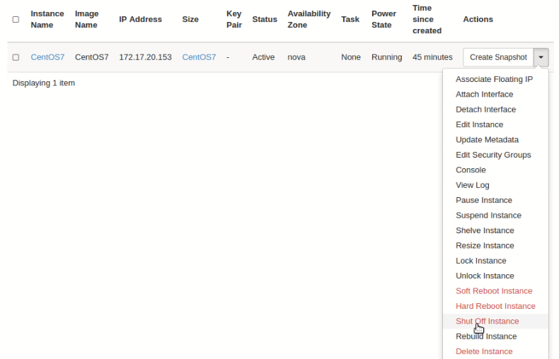 Steps to Instance Snapshot and boot from volume Openstack Part 4 Openstack Project, Image, Flavor, Instance Configuration CentOS7 Part 3 openstack,  mitaka5, keystone, instance, nova, neutron, network configuration, lokesh carpenter, lokesh, linuxtopic, linux topic, vm,