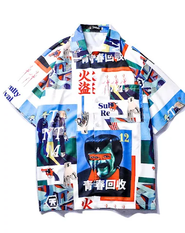 summer tide brand casual printing c - 3