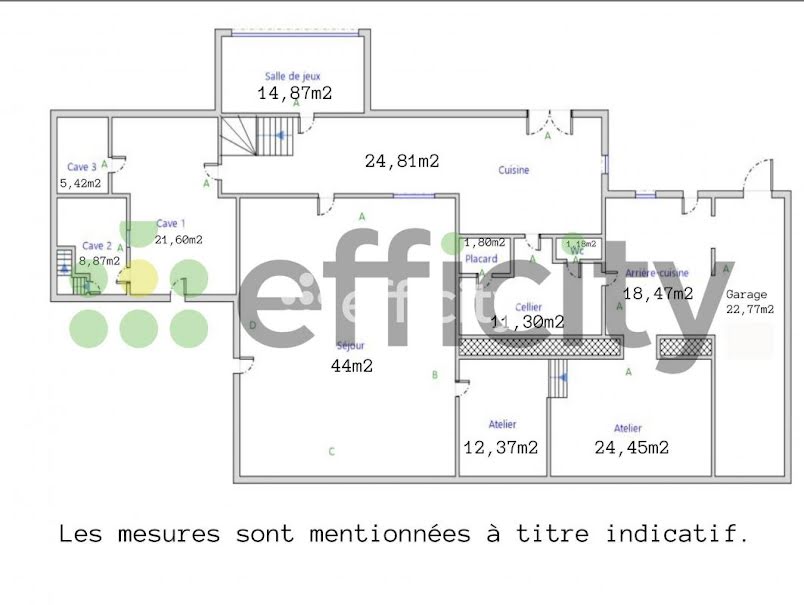 Vente maison 6 pièces 86 m² à Noues de Sienne (14380), 139 000 €