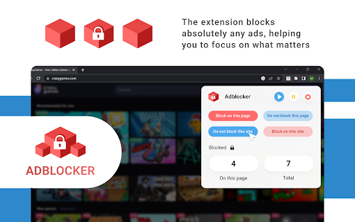 Adblocker for all Websites