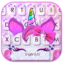 App Download Girly Bowknot Unicorn Keyboard Theme Install Latest APK downloader