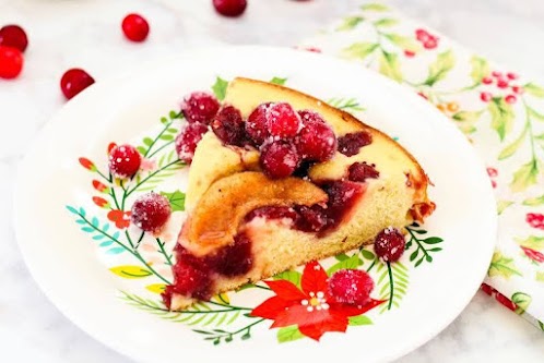 Cranberry Pear Cake