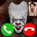 Scary Clown fake Video Call-Cl