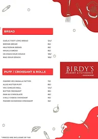 Birdy's Bakery & Patisserie menu 4