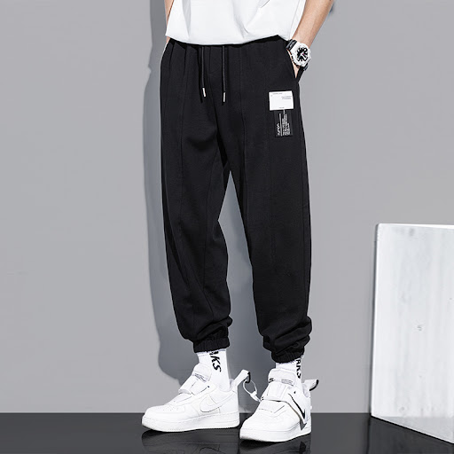 Title 3, Mens White Sweatpants with Drawstring, Ankle C...
