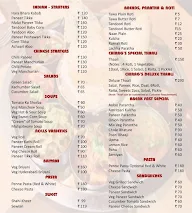 Chirag Flavours menu 2