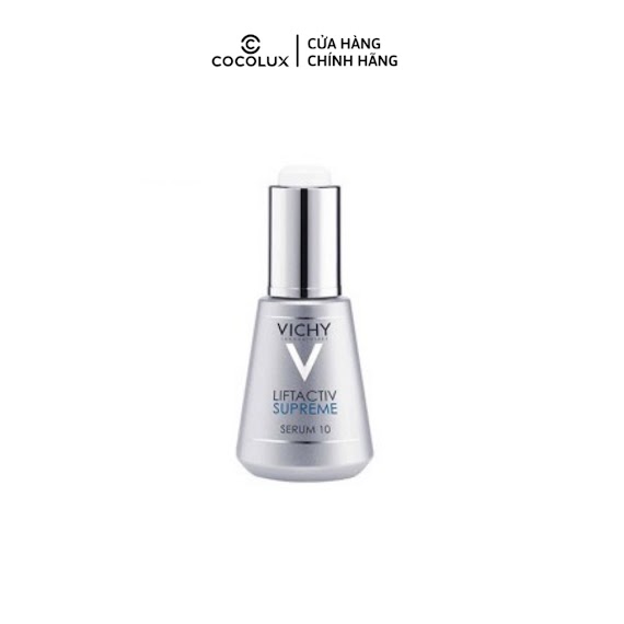 [Công Ty, Tem Phụ] Serum Vichy Liftactiv Supreme Ngăn Ngừa 10 Dấu Hiệu Lão Hóa & Săn Chắc Da [Cocolux]