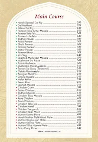 Amritsari Haveli menu 3
