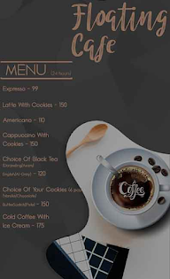 Floating Cafe menu 1
