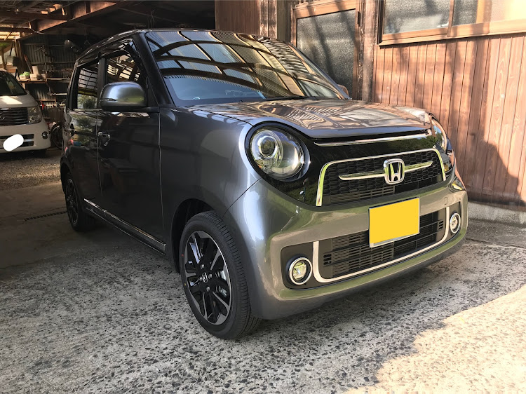 N-ONEのN-ONE・シャイニンググレー・洗車した！・ピカピカ・ガラコに関するカスタム事例の投稿画像1枚目
