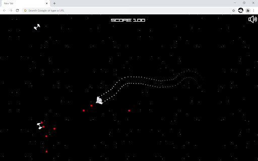 Space Minimalist Survival Game