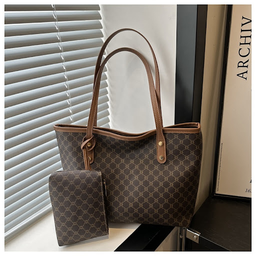 Title 8, Commuter Large Capacity Tote New Printed Bag, P...