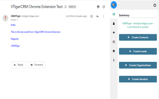 CRMTiger - Gmail Plugin for vTiger CRM