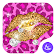 Golden Pink Sexy Leopard lip Theme & Wallpapers icon