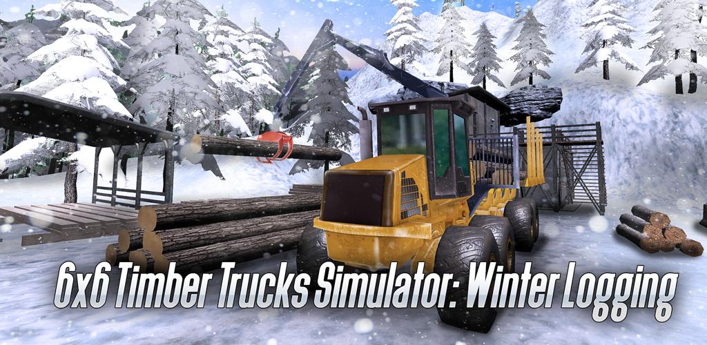 Симулятор на английском. Winter Timber Truck Simulator. Winter Timber Truck Simulator на андроид. The logging игра. Тимбер в зимнем скине.