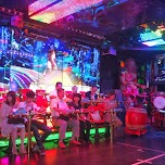 audience at the Robot Restaurant in Kabukicho in Kabukicho, Japan 