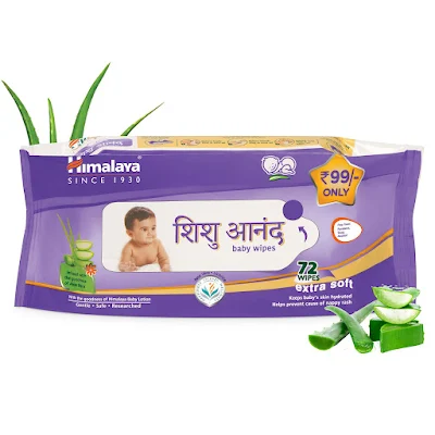 Himalaya Shishu Anand Baby Wipes - 72 wips