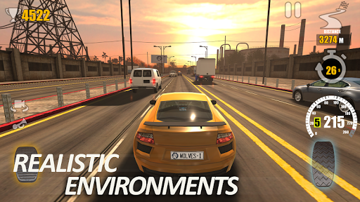 Traffic Tour Car Racer game (Mod)