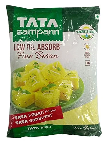 Tata Sampann Low Oil Absorb Fine Besan - 1 kg