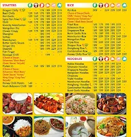 Chalo China menu 1